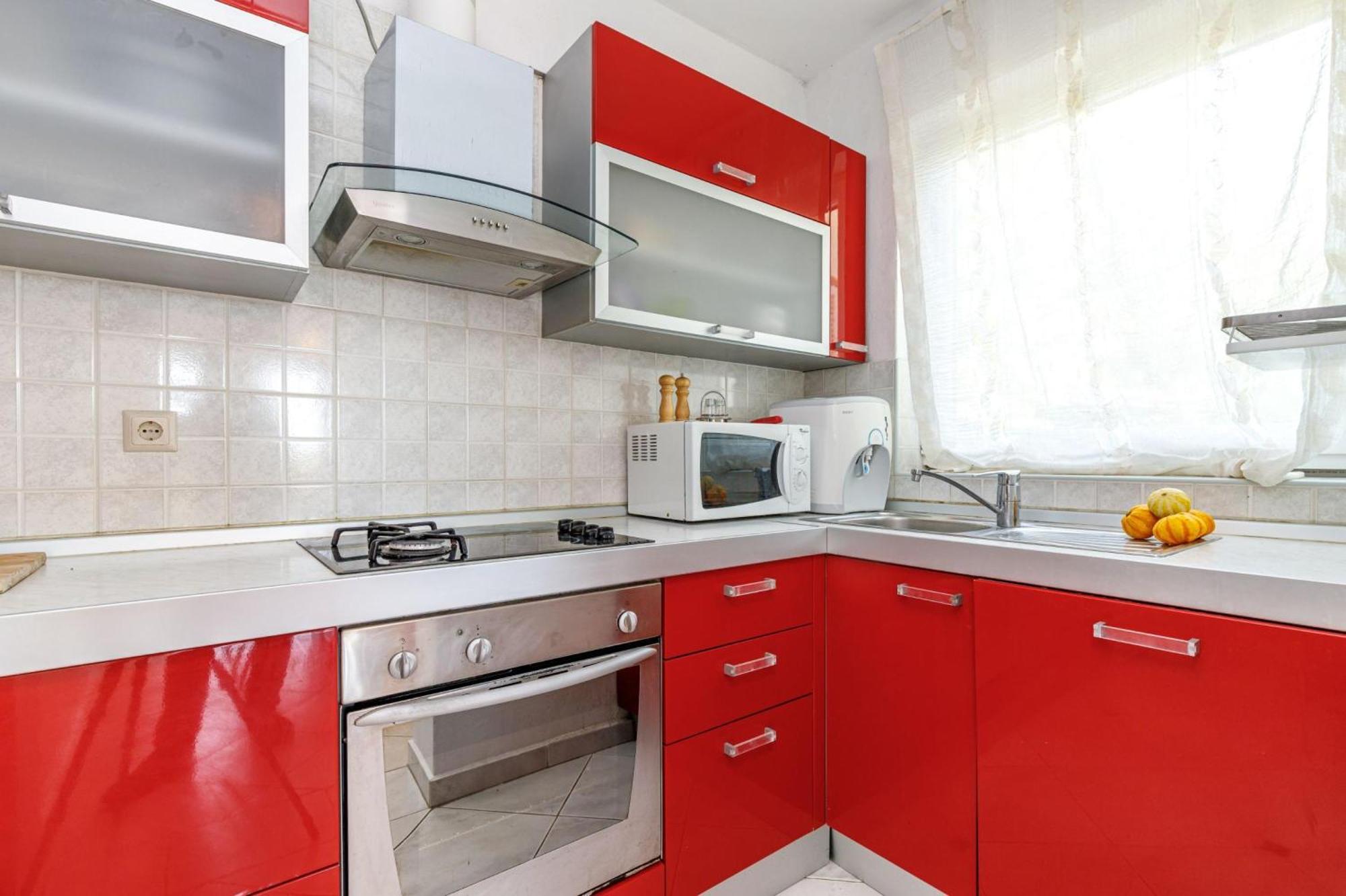 Seaview Apartment Tina Krk Island - Happy Rentals Krk Town Buitenkant foto